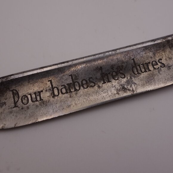 Vintage Amilcar Solingen Pour barbes tres dures Forge et Evide A Solingen Razor - Picture 10 of 16